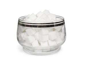 sugar cubes in a bowl 